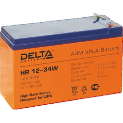 HR 12-34 W 9А/ч Аккумулятор