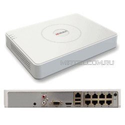 DS-N208P(B) IP-регистратор PoE