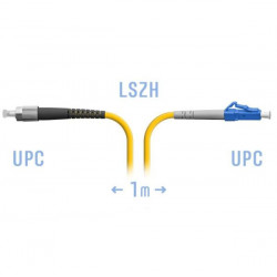 Патчкорд LC-FC/UPC SM, 1 метр